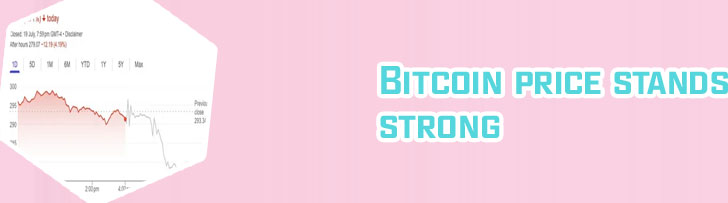 Bitcoin in dollar